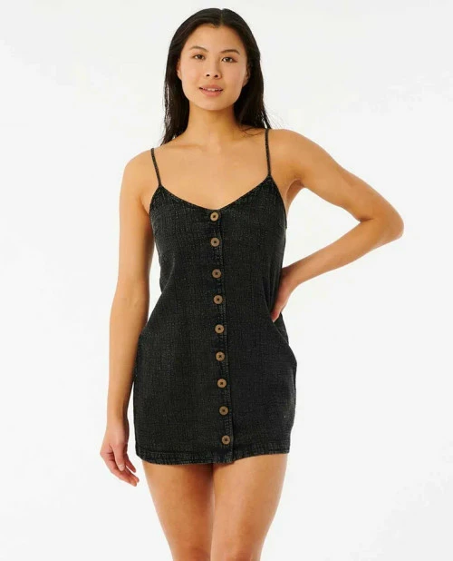 Rip Curl RIPCURL CLASSIC SURF BUTTON THROUGH DRESS (022WDR-0090) 1 Rip Curl RIPCURL CLASSIC SURF BUTTON THROUGH DRESS (022WDR-0090)