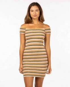 Rip Curl RIPCURL SUNDIAL STRIPE DRESS (02PWDR-BRONZE)