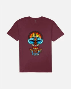 LOST CLOTHING WAVE SKULL TEE (10500886)