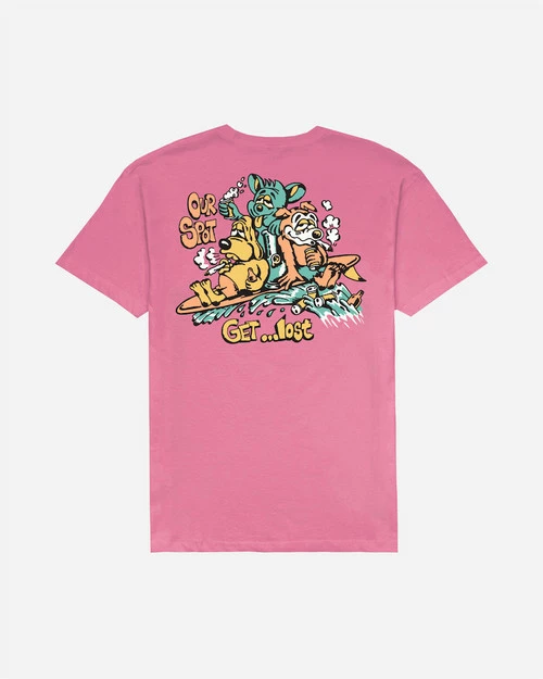 LOST CLOTHING PARTY WAVE VINTAGE DYE TEE(10520801) 1 LOST CLOTHING PARTY WAVE VINTAGE DYE TEE(10520801)