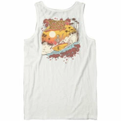 LOST CLOTHING RAILWAY TANK (10550656) 7 LOST CLOTHING RAILWAY TANK (10550656) -surf sale shop 10550656 M WHT 1 17287.1650662429