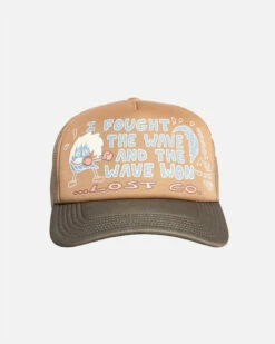 LOST CLOTHING WAVE FIGHTER TRUCKER HAT(10900779)