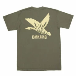 DARK SEAS FIELD SUPPLY PIGMENT T-SHIRT (EX) -surf sale shop 305200098 GRN 1 51866.1690121704