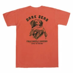 DARK SEAS LOYALTY PIGMENT T-SHIRT (EX) -surf sale shop 305200107 RED 1 26667.1690121836