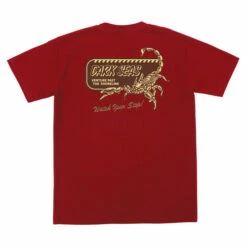 DARK SEAS DESERT HEAT POCKET T-SHIRT (EX) -surf sale shop 306000045 RED 1 33098.1690121684