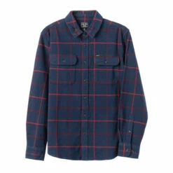 DARK SEAS LEXINGTON SHIRT (EX) -surf sale shop 311600112 NVY 1 93265.1690121819