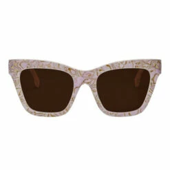 I-SEA Women's Sunglasses - Sutton (PINK PEARL/BROWN POLARIZED)