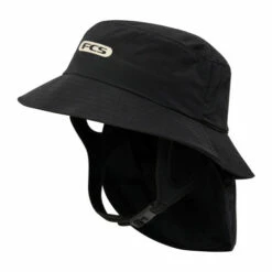 FCS ESSENTIAL SURF BUCKET HAT XL (AESB-02-BLK-XL)