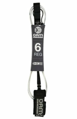 OAM 6' REGULAR LEASH -surf sale shop OAM REG6Clear 1 69982.1675878712