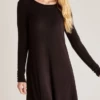 Z SUPPLY WILLA BRUSHED RIB SWING DRESS (ZD221585)