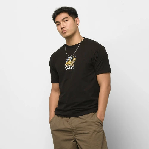 VANS BUDDY CHECK SS TEE (VN000G3BLK1) 1 VANS BUDDY CHECK SS TEE (VN000G3BLK1)