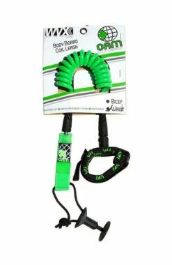 OAM BODYBOARD WRIST LEASH -surf sale shop Wrist Lime 37474.1675879018