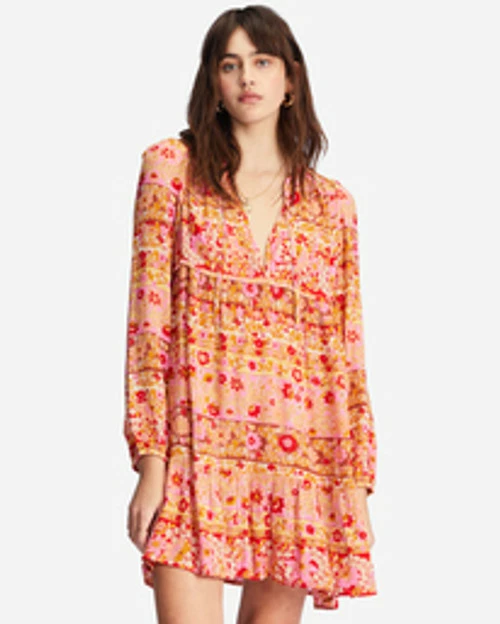 BILLABONG HEARTS DESIRE LONG SLEEVE MINI (ABJWD00507) 1 BILLABONG HEARTS DESIRE LONG SLEEVE MINI (ABJWD00507)