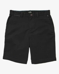 BILLABONG MEN'S CARTER STRETCH SHORTS -surf sale shop abyws00121 billabong2Cf blk frt1 30522.1673904373