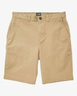 BILLABONG MEN'S CARTER STRETCH SHORTS -surf sale shop abyws00121 billabong2Cf dkh frt1 27533.1673904374