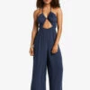 ROXY AWAY ON VACAY WIDE LEG JUMPSUIT (ARJWD03521)