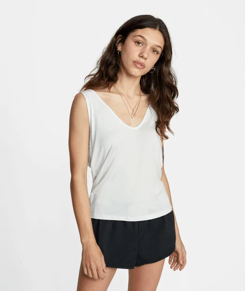 RVCA WOMEN'S MINTED TANK TOP (EX) 2 RVCA WOMEN'S MINTED TANK TOP (EX) - Image 2