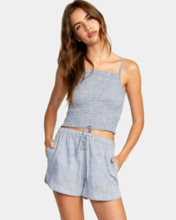 RVCA HOUNDSTOOTH NEW YUME SHORT(EX)