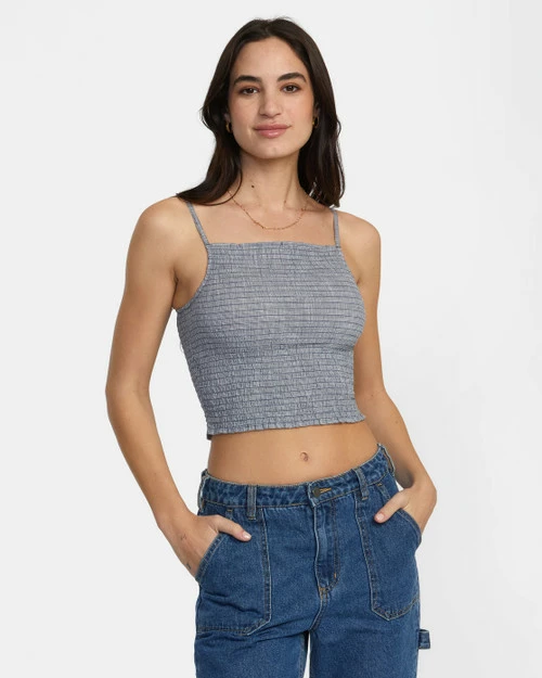 RVCA HOUNDSTOOTH REVIVAL TOP(EX) 1 RVCA HOUNDSTOOTH REVIVAL TOP(EX)