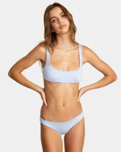 RVCA GINGHAM BRALETTE TOP(EX)