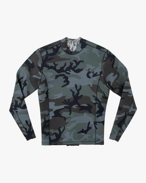 RVCA BALANCE BACK ZIP SURF TOP(EX) 2 RVCA BALANCE BACK ZIP SURF TOP(EX) - Image 2