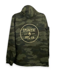 CATALYST MFG. WINDBREAK JACKET () -surf sale shop camojacketback 50624.1675110663
