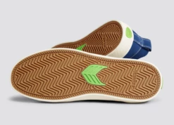 CARIUMA CATIBA PRO MYSTERY BLUE MEN'S SHOE -surf sale shop catiba pro blue contrast ivory canvas.slideshow2 34676.1674596256