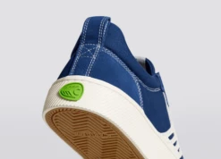 CARIUMA CATIBA PRO MYSTERY BLUE MEN'S SHOE -surf sale shop catiba pro blue contrast ivory canvas.slideshow4 09441.1674596257