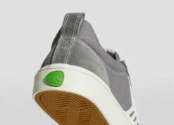 CARIUMA CATIBA PRO GREY SUEDE MEN'S SHOE -surf sale shop catiba pro mystic grey contrast stitch sneaker canvas.slideshow4 26175.1674596225