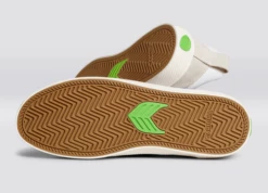 CARIUMA CATIBA PRO WHITE MEN' SHOE -surf sale shop catiba pro white premium leather black sneaker.slideshow2 89641.1674596314