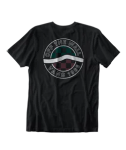 VANS CIRCLE SIDESTRIP SS TEE (VN0000K4BLK1) -surf sale shop detail VN0000K4 BLK A 2 37657.1665422815