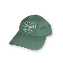 CATALYST CURSIVE HAT COTTON (CURSIVE-M-COTTON TWILL) -surf sale shop greencursivehat 18979.1683056500