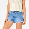 Rip Curl RIPCURL AMY DENIM SHORT II IN BLUE ICE
