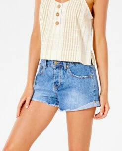 Rip Curl RIPCURL AMY DENIM SHORT II IN BLUE ICE
