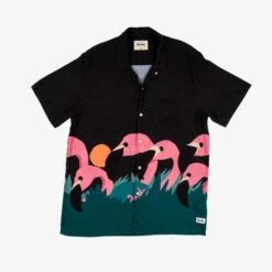 DUVIN MINGO BUTTONUP (SSB18002BLK)