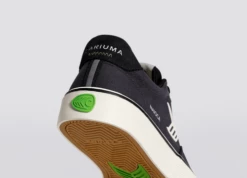 CARIUMA NAIOCA PRO JET BLACK SUEDE WOMEN'S SHOE -surf sale shop naioca skate off black ivory suede sneaker.slideshow4 cd74f2b4 d546 4148 b61d c6a780e77294 05697.1674596485