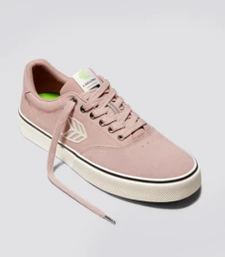 CARIUMA NAIOCA ROSE SUEDE MEN'S SHOE -surf sale shop naioca skate rose ivory logo sneaker.fb feed 54524.1674596520