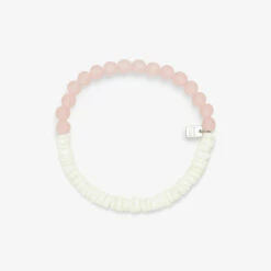 PURA VIDA PUKA SHELL & FROSTED BD BRACEL (36305)