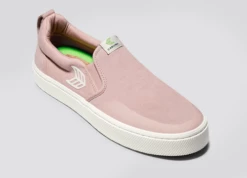 CARIUMA SLIP ON PRO ROSE SUEDE MEN'S SHOE -surf sale shop slip on skate pro rose ivory sneaker.slideshow3 20068.1674596451