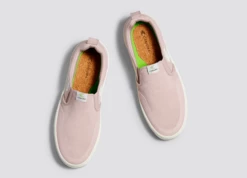 CARIUMA SLIP ON PRO ROSE SUEDE MEN'S SHOE -surf sale shop slip on skate pro rose ivory sneaker.slideshow5 24563.1674596452