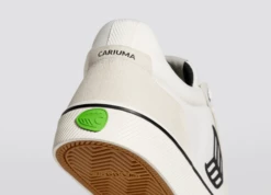 CARIUMA VALLELY VINTAGE WHITE MEN'S SHOE -surf sale shop vallely skate off white black cordura suede sneaker.slideshow4 57046.1674596387