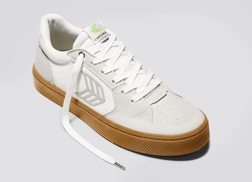 CARIUMA VALLELY SKATE GUM VINTAGE WHITE SHOES(EX) - Image 5