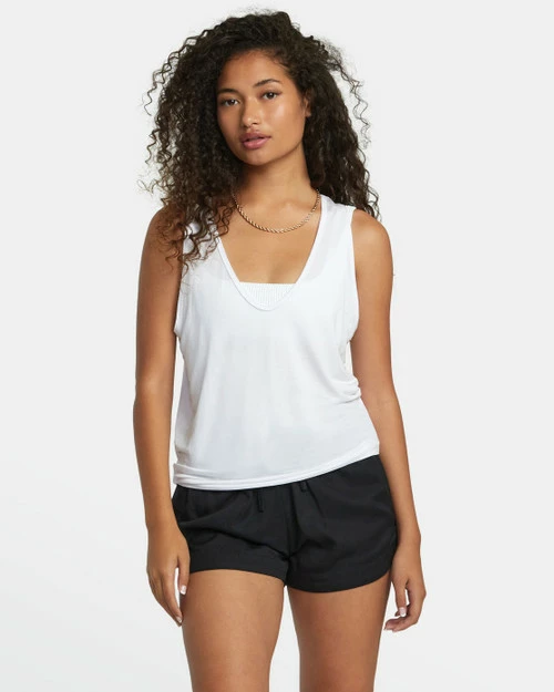 RVCA WOMEN'S MINTED TANK TOP (EX) 7 RVCA WOMEN'S MINTED TANK TOP (EX) - Image 7
